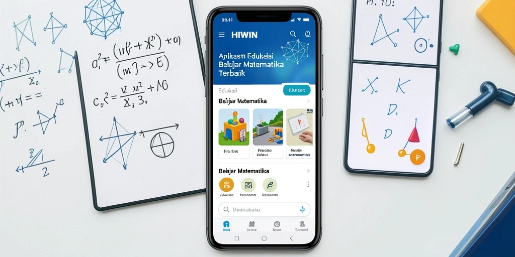 Antarmuka HIWIN yang interaktif dan ramah pengguna untuk belajar matematika.