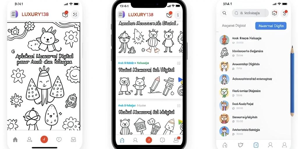 Antarmuka aplikasi LUXURY138 untuk mewarnai digital yang menarik.