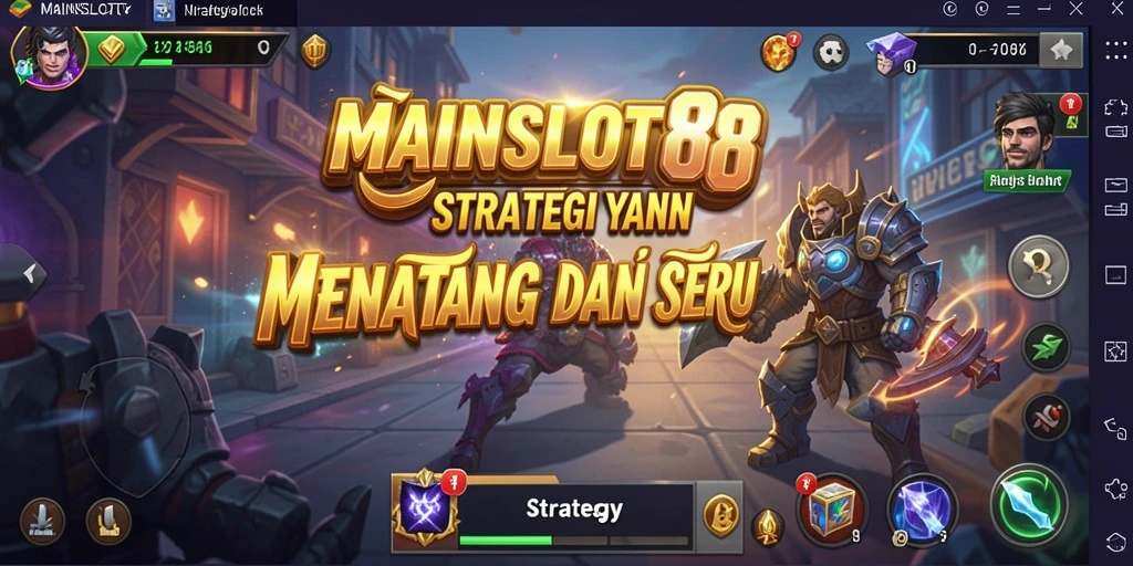 Tampilan antarmuka permainan MAINSLOT88 yang penuh strategi.