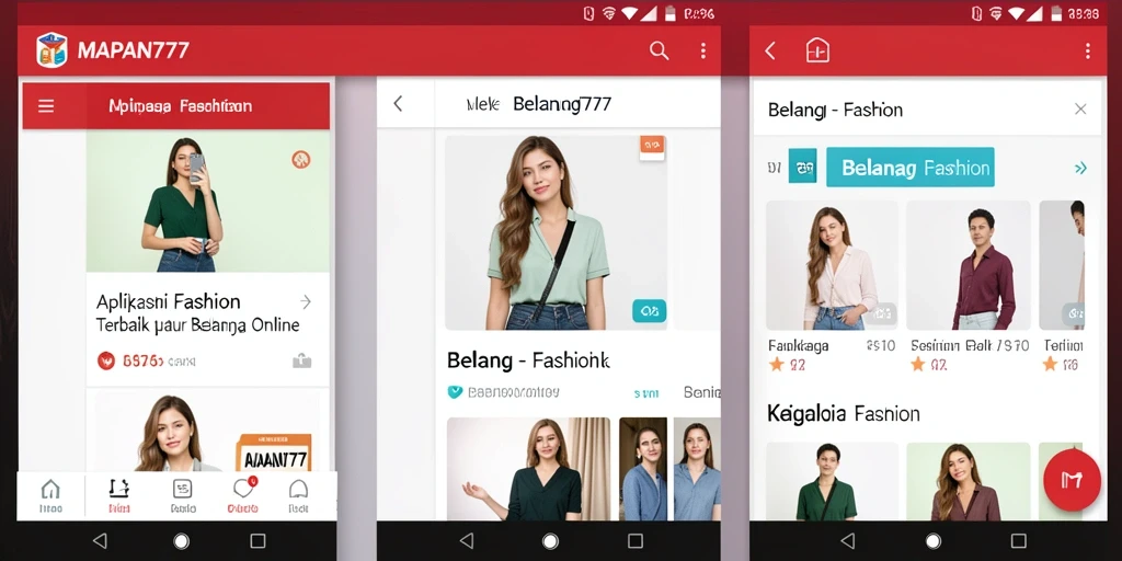 Tampilan antarmuka MAPAN777 yang stylish dan mudah digunakan.